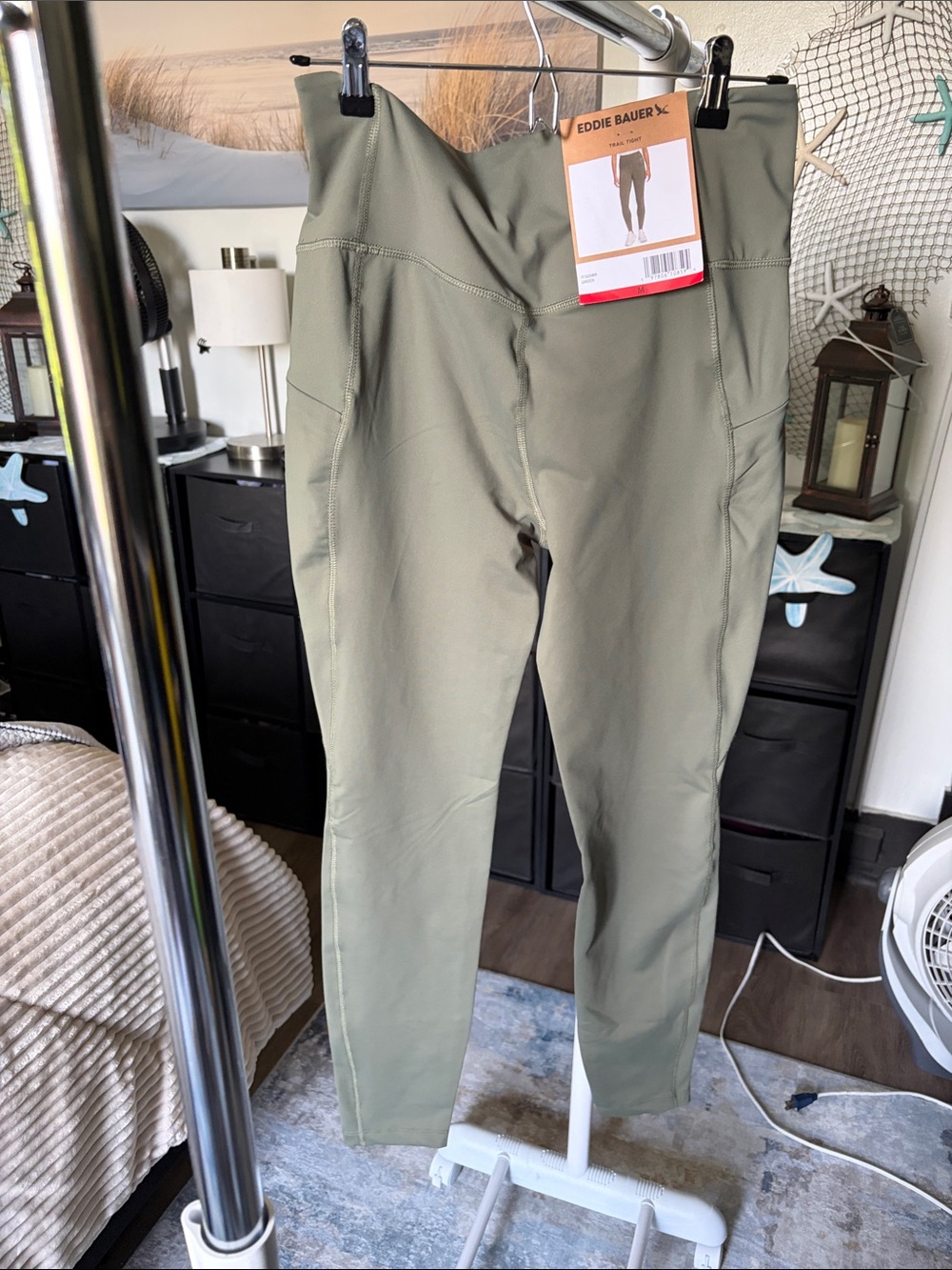 Eddie Bauer Olive Green Performance Joggers